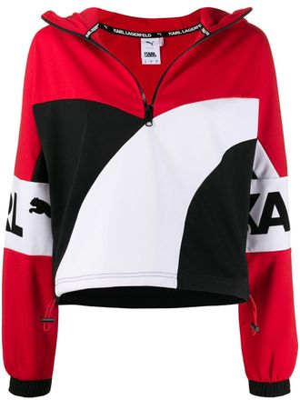 Puma Felpa Puma x Karl Lagerfeld - Rosso