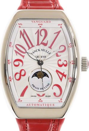 Franck Muller Pre-owned Franck Muller Vanguard Automatic White Dial Ladies Watch V32SCATFOL(ACRG)