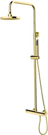 OEM Conjunto De Ducha Decco Illusion Gold Con Termostato Besco