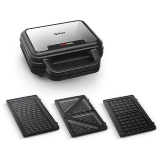 T-fal Ultracompact 3in1 Sw383d10 Parrilla El&eacute;ctrica De Contacto