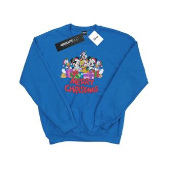 Disney Heren Mickey Mouse en vrienden Kerstmis Sweatshirt (Koningsblauw)