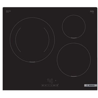 Bosch Placa De Inducci&oacute;n 60cm 3 Fuegos Negra. - Puj611bb5e