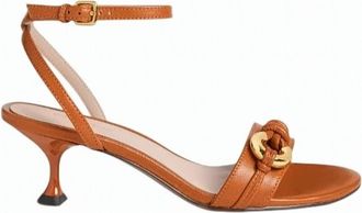 Coccinelle Finn Smooth Leather Spool Sandals