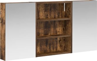 vidaXL Juego De Muebles De Ba&ntilde;o 3 Uds. 100 X 10,5 X 50 Cm Vidaxl