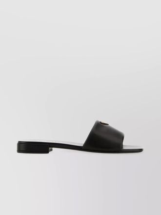 Prada nappa leather open toe slippers