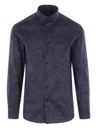 Etro Camicia con stampa paisley - Blu