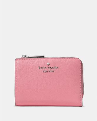 Kate Spade New York Womens Small L-Zip Wallet - Pink - One Size