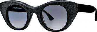 Thierry Lasry Snappy 700 Womens Sunglasses Black Size 47