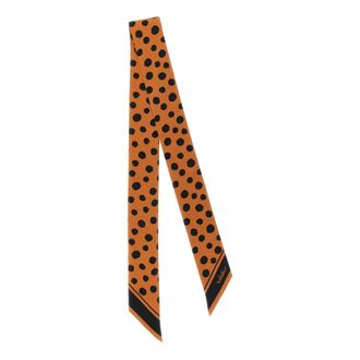Valentino Garavani Dalmatian Polka Dot Silk Bandeau - female - Valentino Garavani - Silk Scarves - Multicolor - ONE SIZE - Accessories
