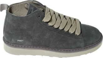 Panchic Schoenen, Heren, Groen, 40 EU, Leer, P001 Polacchini