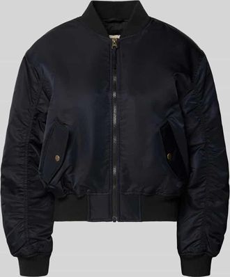 Levi's Bomberjacke mit Stehkragen und Rei&szlig;verschluss Modell SCOUT in Black, Gr&ouml;&szlig;e XS