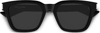 Saint Laurent Eyewear Occhiali da sole squadrati - Nero