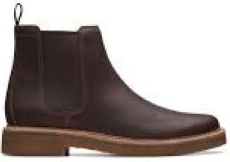 Clarks Schoenen - Heren - Chelseaboots - Bruin - 39 1/2 EU - Schoenen