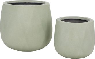 Safavieh Set Of 2 Kane Planter Pots
