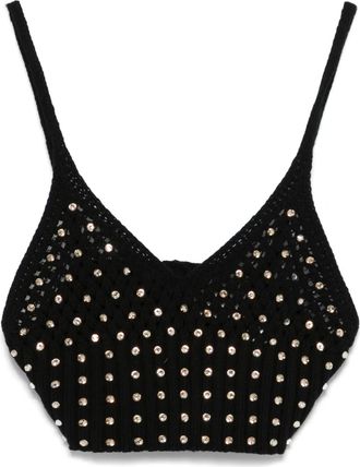 Forte_Forte Top con decorazione - Nero