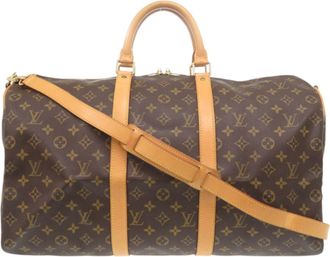 Louis Vuitton Brown Monogram Monogram Boston Bag (Pre-Owned)