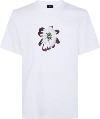 Paul Smith Mens Regular Fit T Shirt Flower