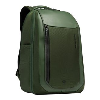 Piquadro Two-compartment Travel Backpack - male - Piquadro - Backpacks - Green - ONE SIZE - Bags