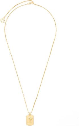 Maje Collana con pendente zodiacale Acquario - Oro