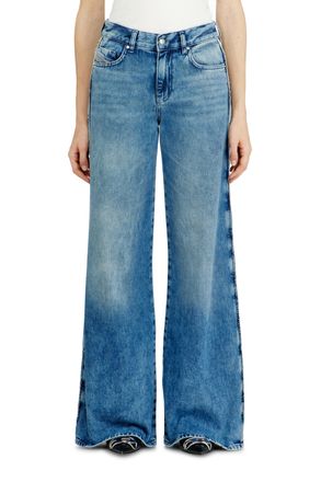 Diesel Flare Jeans Regular Waist 1978 D-Akemi - Jeans - Woman - Blue