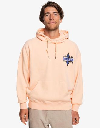 Quiksilver Mens Quiksilver Mens Good Hope Lake Pullover Hoodie - Tan - Size: 42