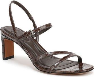 Vince Marcela Ankle Strap Sandal in Cacao Brown at Nordstrom, Size 8.5