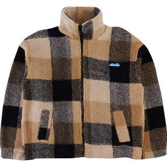 Kavu Loven Full-Zip Jacket - Womens in Hilltop Plaid at Nordstrom, Size X-Small