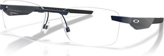 Oakley 55mm Rectangle optical glasses in Blue at Nordstrom