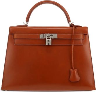 Herm&egrave;s 2001 Kelly 32 leren shopper - Bruin