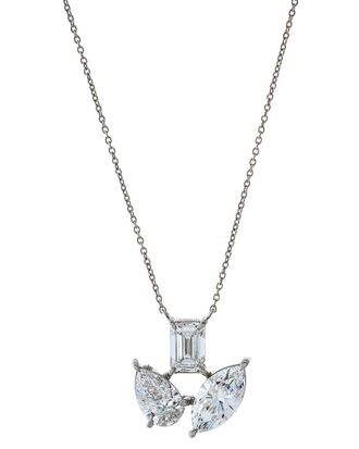Adina Eden 14K 3.33 Ct. Tw. Lab-Grown Diamond Necklace