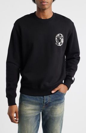 Billionaire Boys Club BB Helmet Crewneck Sweatshirt in Black at Nordstrom, Size Medium