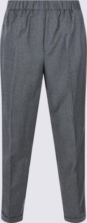 Antonelli Grey Wool Pants