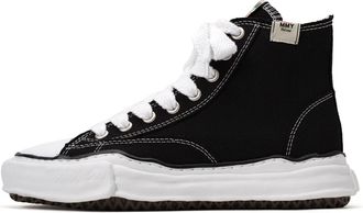 Miharayasuhiro PETERSON OG Sole Canvas High-top Sneaker Black A01FW701-BLK