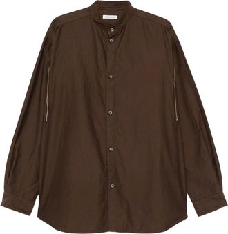 Undercover Camicia in cotone - Marrone