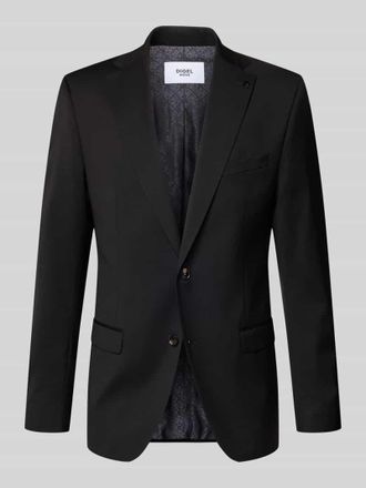 Digel Slim Fit 2-Knopf-Sakko mit Pattentaschen Modell Move Alesso in Black, Gr&ouml;&szlig;e 25