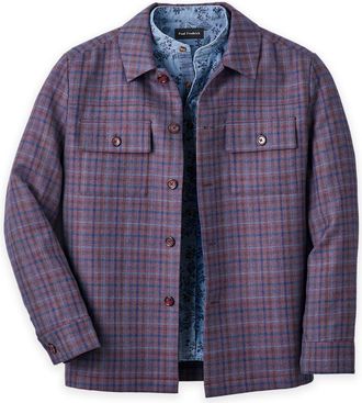 Paul Fredrick Wool Shirt Jacket