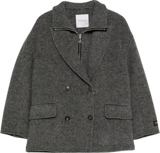 Ermanno Scervino Dames, Jassen, Grijs, Maat: XS Wol