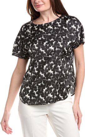 Anne Klein Batteau Neck Blouse