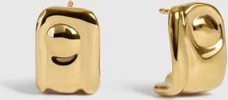 Monica Vinader Gold Amaia Small Hoop Earrings