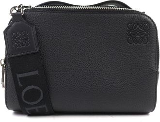 Loewe Black Leather Shoulder Bag (Pre-Owned)
