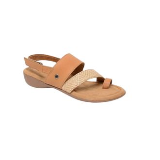 Minnetonka Womens Salma Sandal In Honey Closeouts