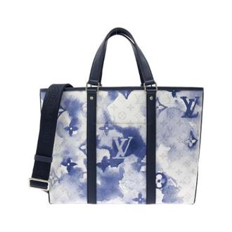 Louis Vuitton Pre-owned Bolso Tote Fin de Semana Acuarela Monogram - Pre-owned - Mujer - Azul - ONE SIZE