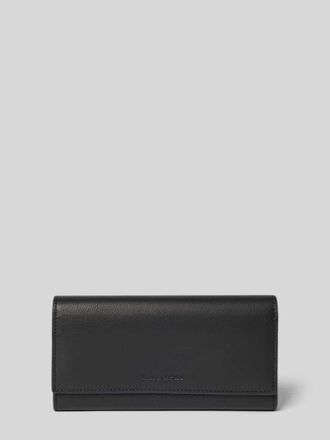 Marc O'Polo Portemonnaie aus echtem Rindsleder in Black, Größe 1