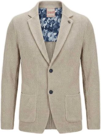 Bob Jassen, Heren, Beige, M, Beverly Jacket