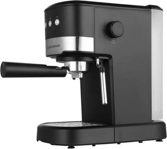 Trade Shop Trade Shop - M&aacute;quina De Caf&eacute; Molida O 2in1 1100w Espresso Waffles 15 Bar 1,25 Tanque Extra&iacute;ble