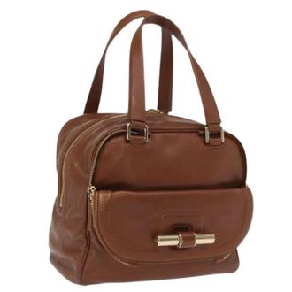 Jimmy Choo London Borsa a mano Pre-owned - - Pre-owned - Donna - Marrone - ONE SIZE