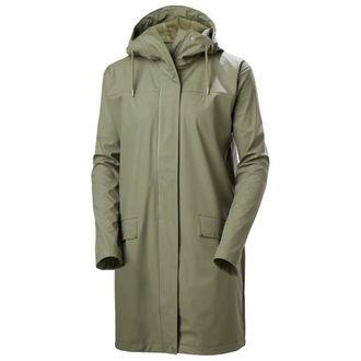 Helly Hansen Moss Rain Coat Mantel f&uuml;r Damen | oliv