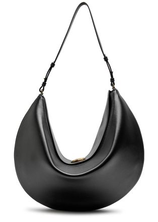 Jacquemus Le Calisso Rond Leather Shoulder bag - Black - One Size