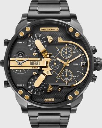 Diesel Mr. Daddy Two-Tone Stainless Steel Watch - Timeframes - Man - Grey