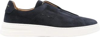 Henderson Baracco Rodi Slip On - Heren - Sneakers - Blauw - 43 EU - Leer - Schoenen